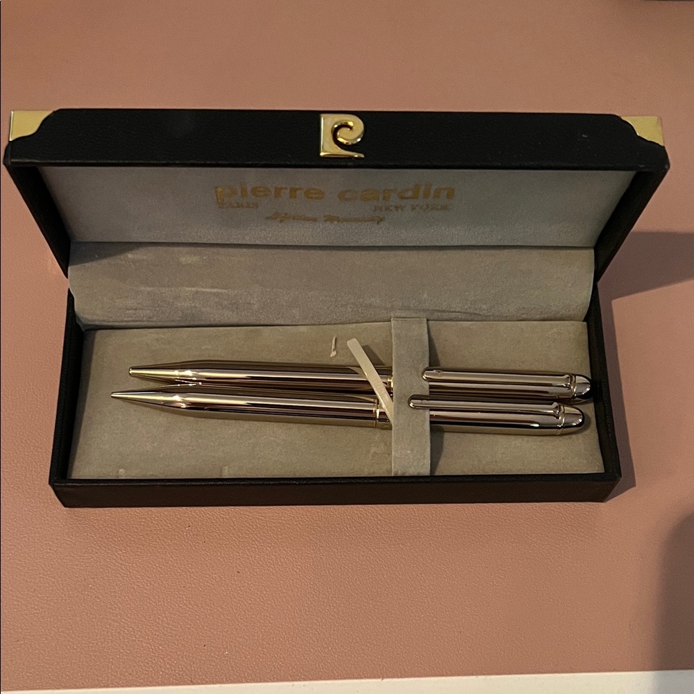Pierre Cardin Gold Pen & Pencil Set